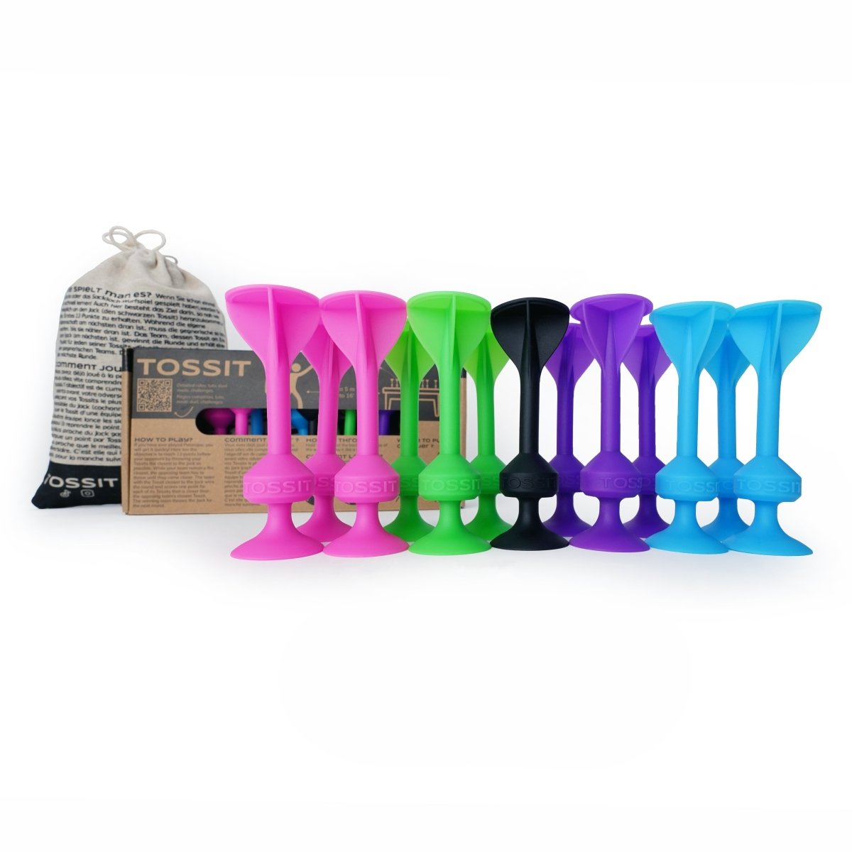 TOSSIT Sticky Darts Family Pack (4 Player Game) - Tossit USA