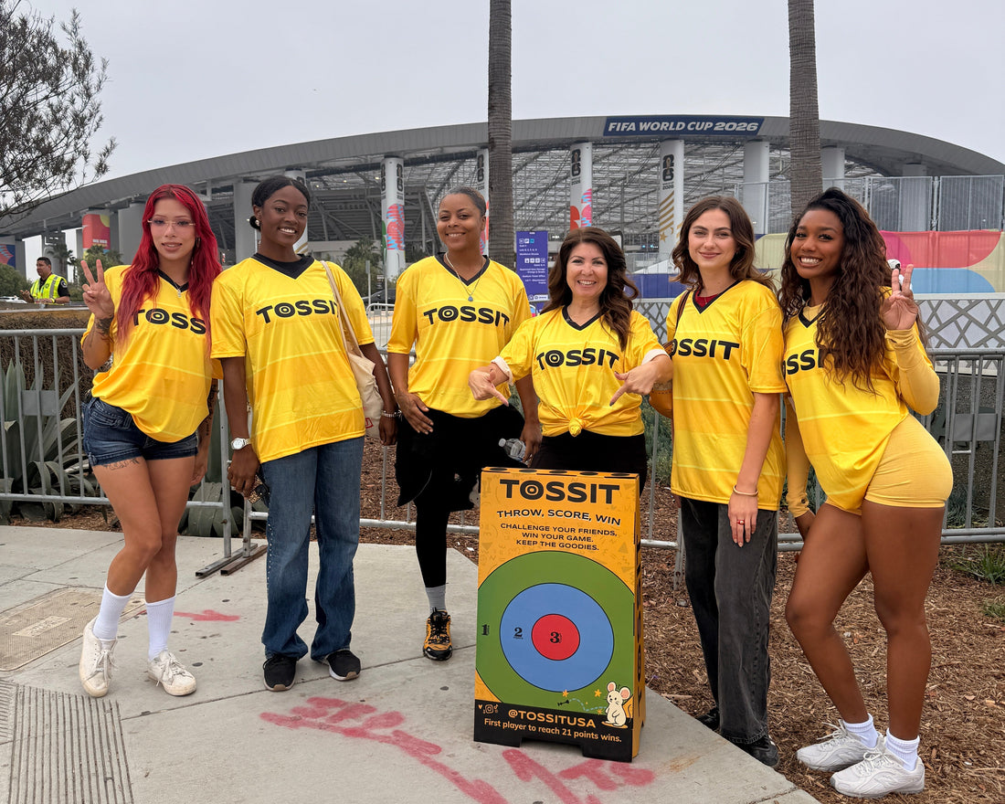How We Took TOSSIT to the World Cup and Introduced It to More Than 200,000 Fans