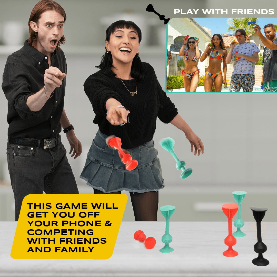 TOSSIT Sticky Darts Classic Starter Pack (2 Player Game) - Tossit USA