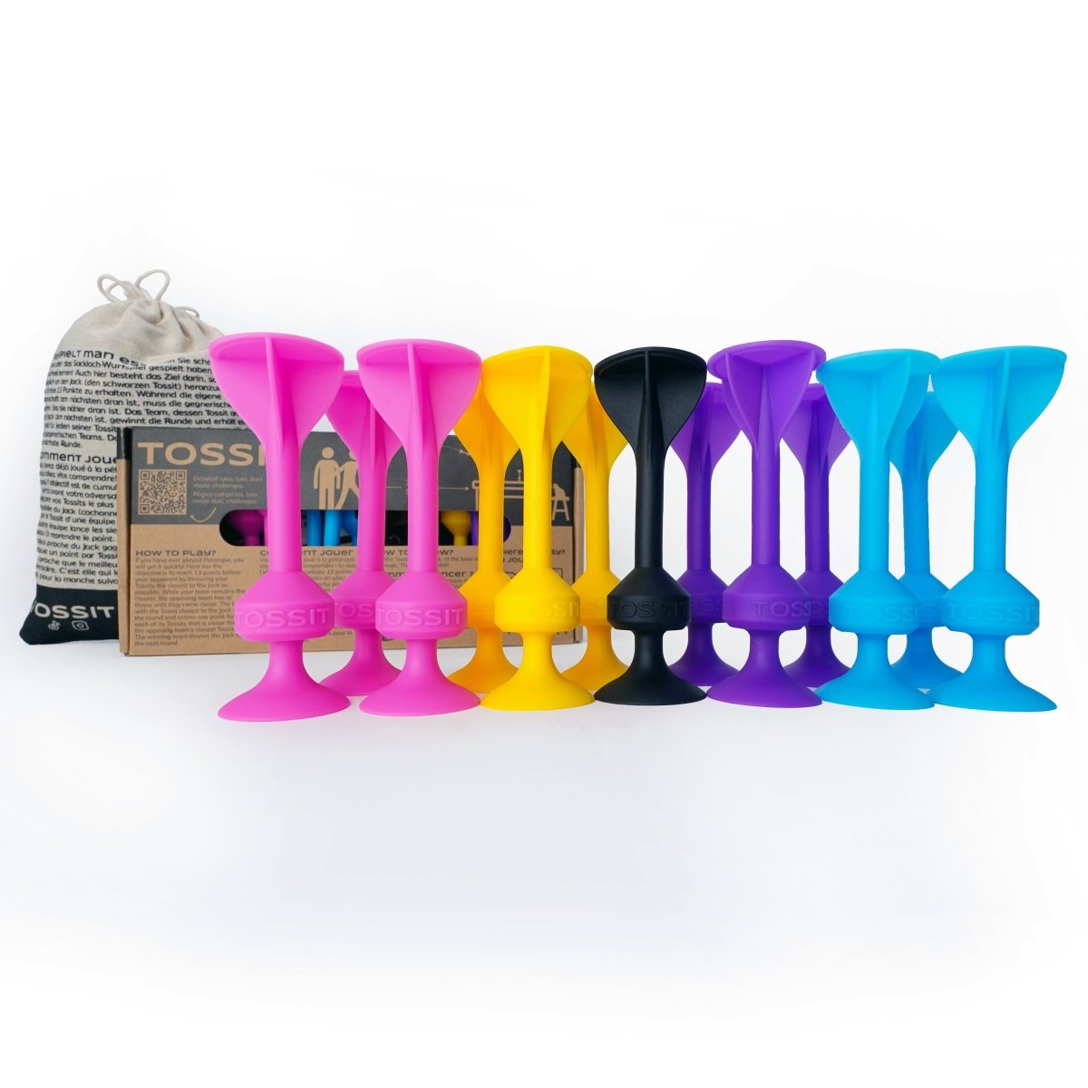 TOSSIT Sticky Darts Family Pack (4 Player Game) - Tossit USA