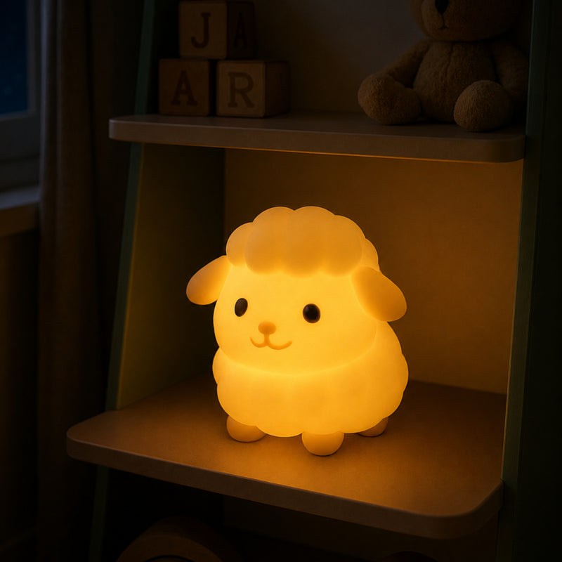 Bella Sheep Soft Huggable Night Light for Kids