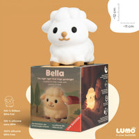 Bella Sheep Soft Huggable Night Light for Kids