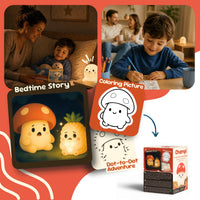 Champi Mushroom Soft Huggable Night Light for Kids