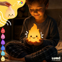 Flame Soft Huggable Night Light for Kids