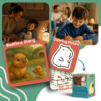 Joey Capybara Soft Huggable Night Light for Kids