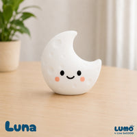 Luna Moon Soft Huggable Night Light for Kids