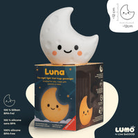 Luna Moon Soft Huggable Night Light for Kids