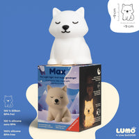 Max Puppy Soft Huggable Night Light for Kids