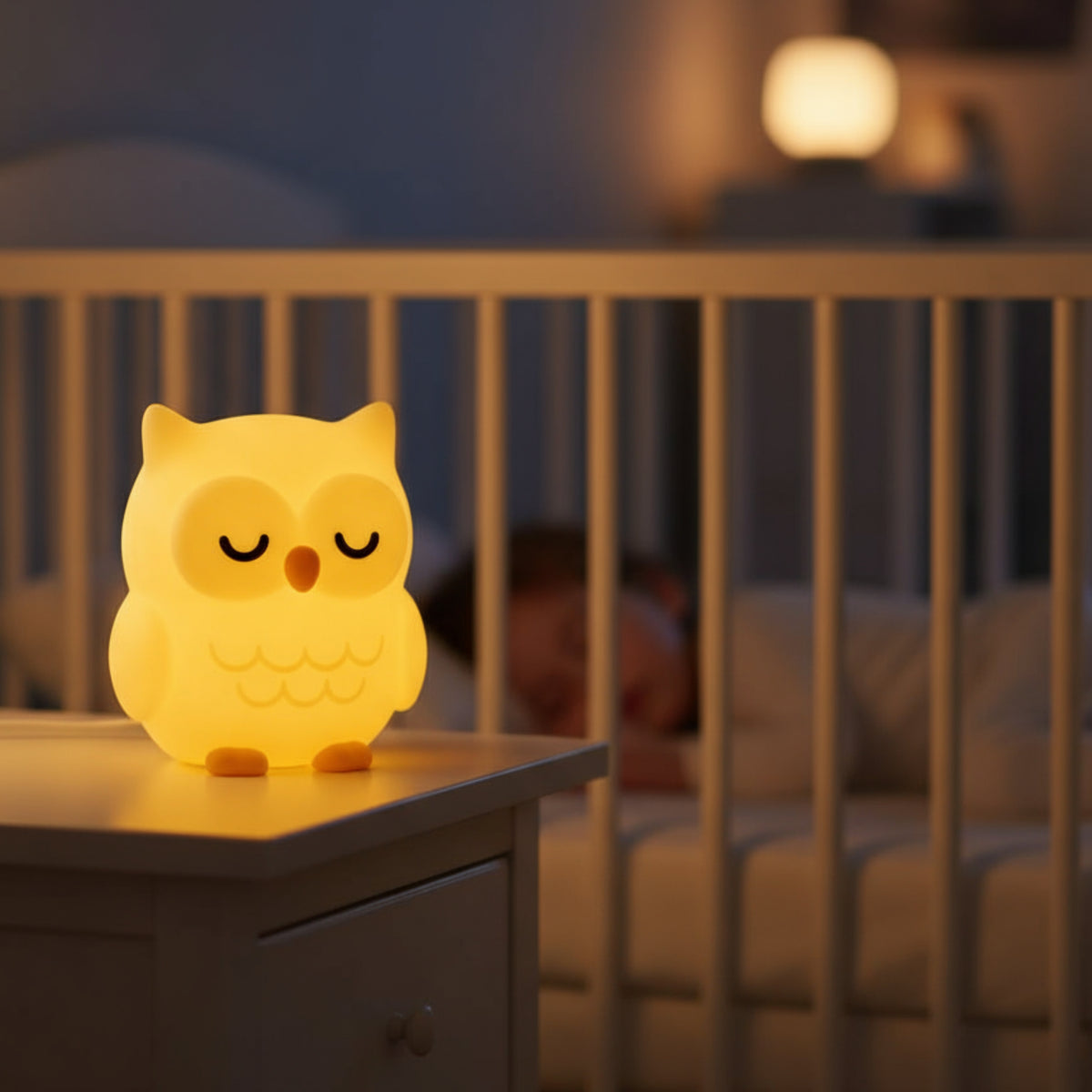 Owlin Owl Soft Huggable Night Light for Kids