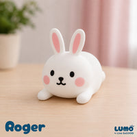 Roger Bunny Soft Huggable Night Light for Kids
