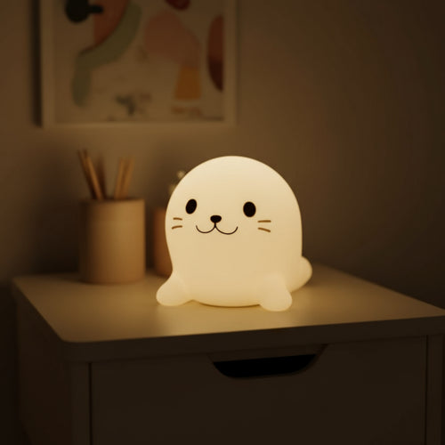 Sally Seal Soft Huggable Night Light for Kids