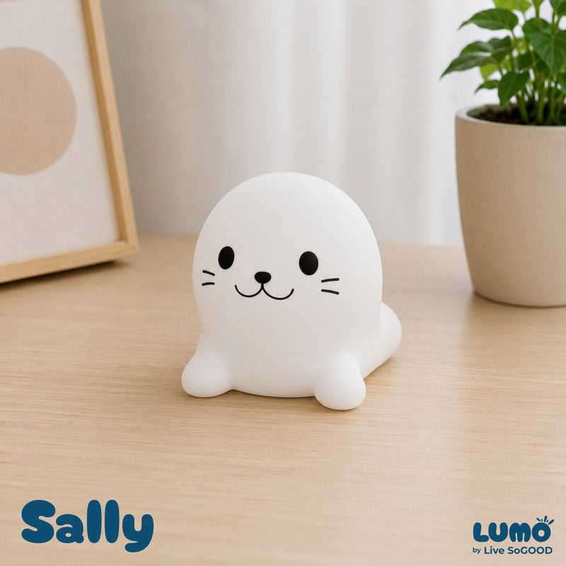 Sally Seal Soft Huggable Night Light for Kids