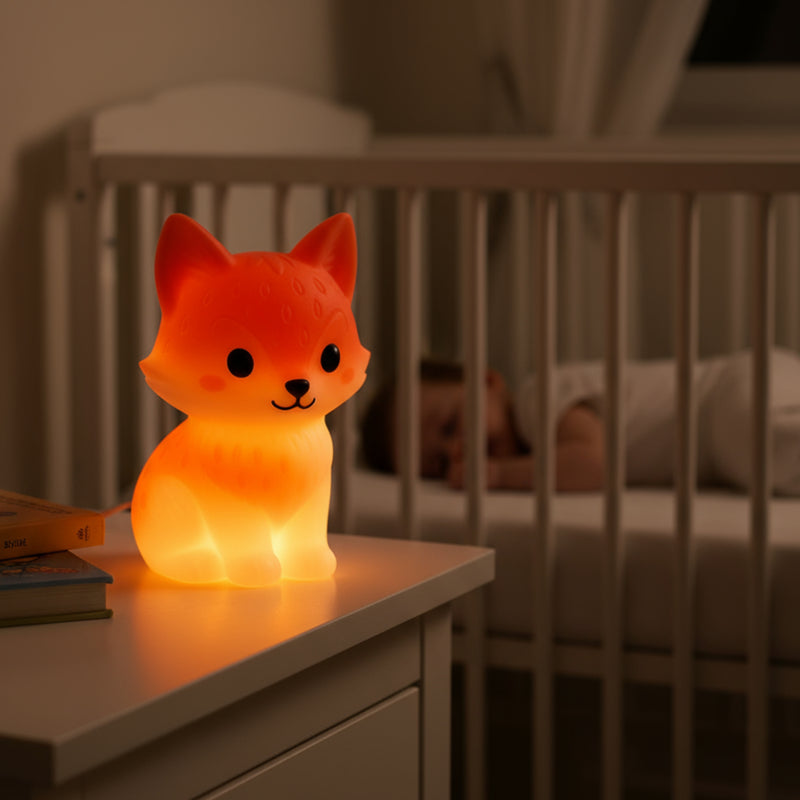 Scarlett Fox Soft Huggable Night Light for Kids