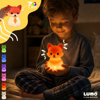 Scarlett Fox Soft Huggable Night Light for Kids