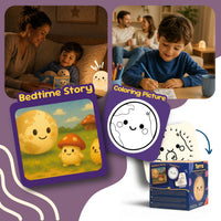 Terra Planet Soft Huggable Night Light for Kids