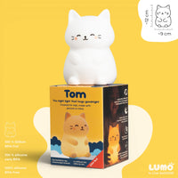 Tom Cat Soft Huggable Night Light for Kids