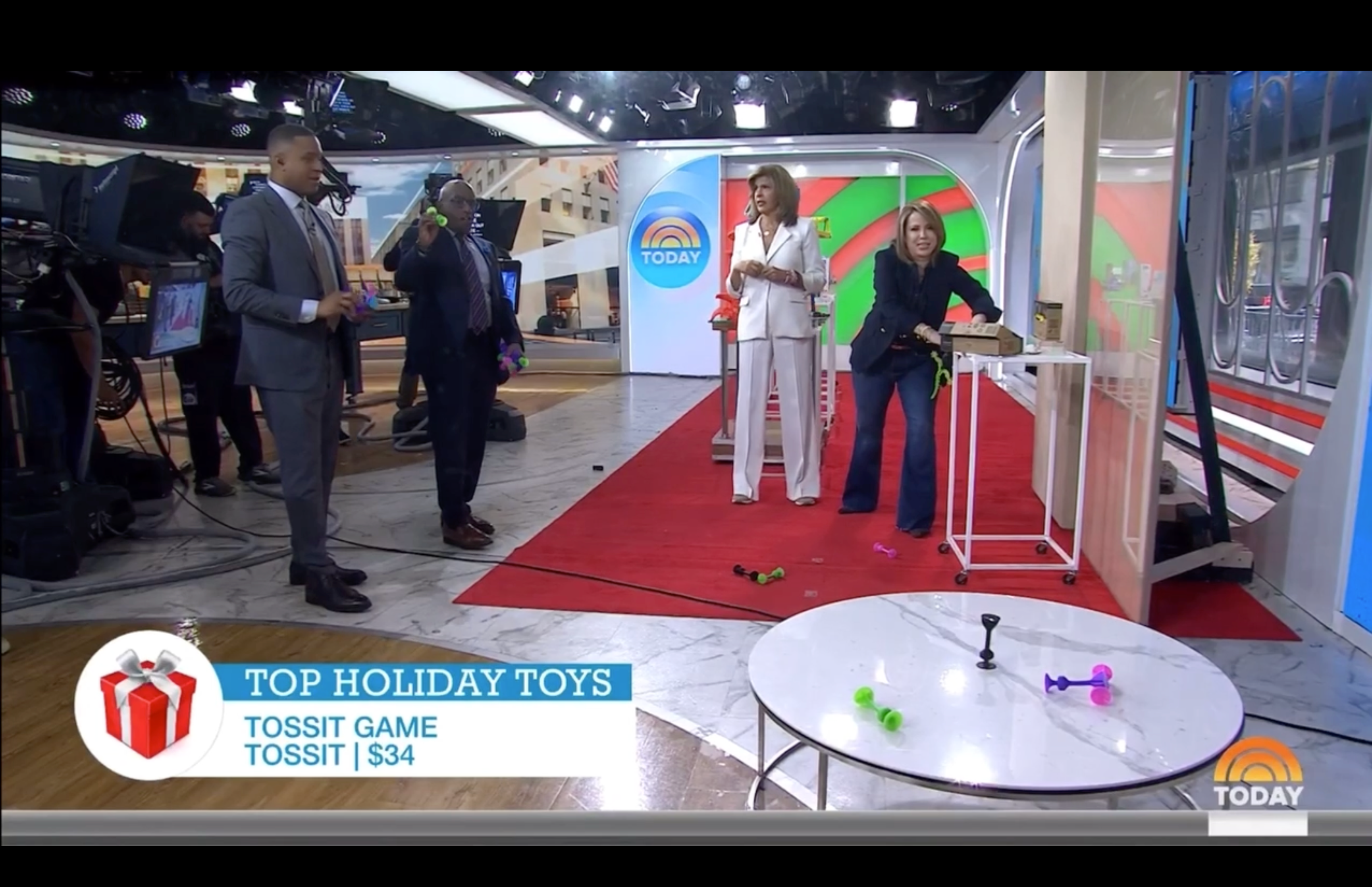 Load video: TOSSIT as see on NBC&#39;s Today Show