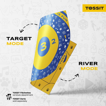 TOSSIT Family Board (2 Games in 1) - Tossit USA