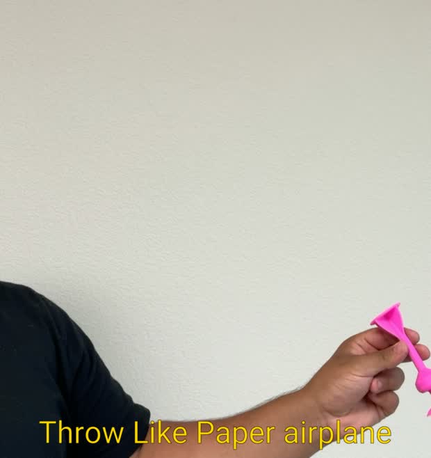 A light, smooth release with the same effort as throwing a paper airplane